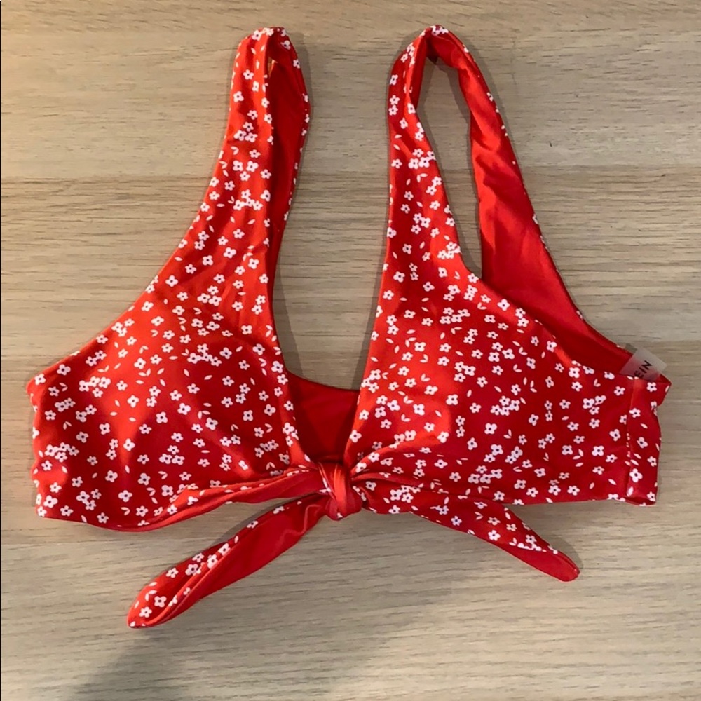 Shein Tied Bikii Top